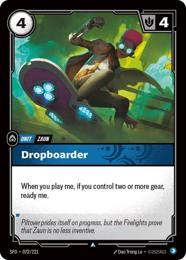 Dropboarder - Riftbound: League of Legends TCG