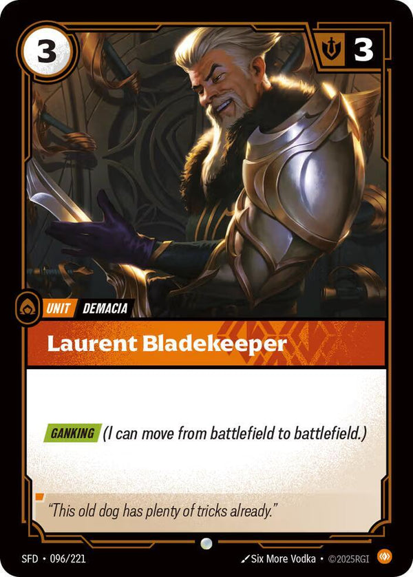Laurent Bladekeeper - Riftbound: League of Legends TCG