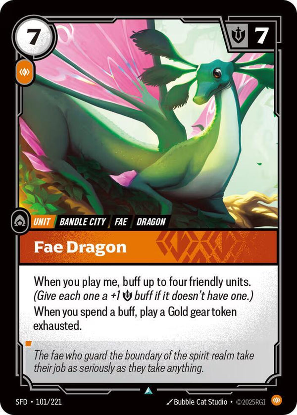 Fae Dragon - Riftbound: League of Legends TCG