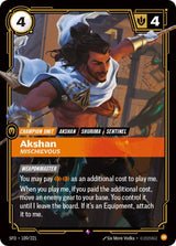 Akshan - Mischievous - Riftbound: League of Legends TCG