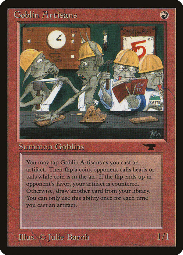 Goblin Artisans - Magic: The Gathering