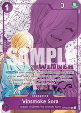 Vinsmoke Sora (Winner Pack 2026 Vol. 1) - One Piece Card Game