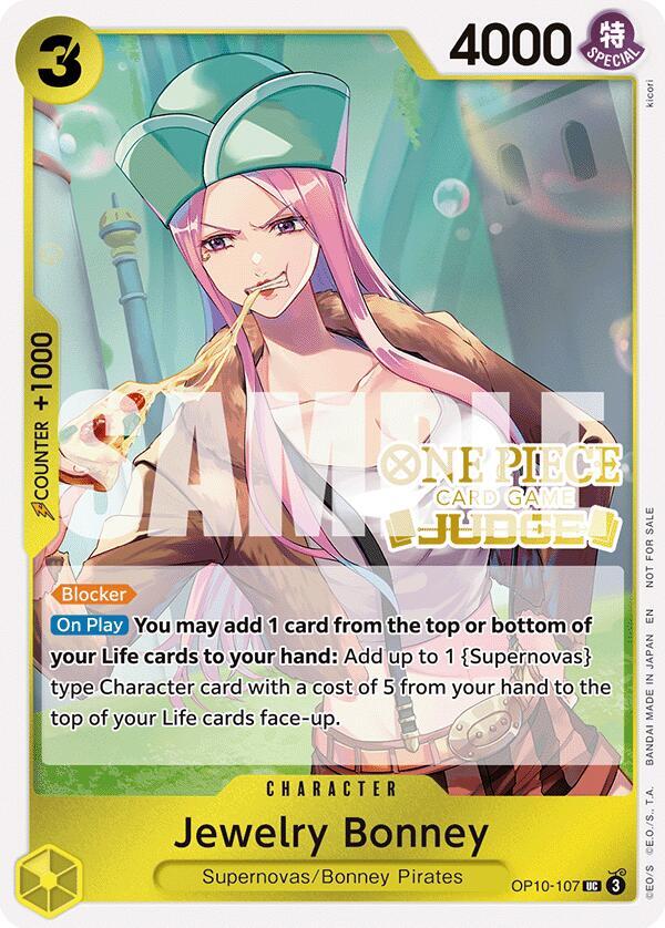 Jewelry Bonney (Judge Pack Vol. 7) - One Piece Card Game