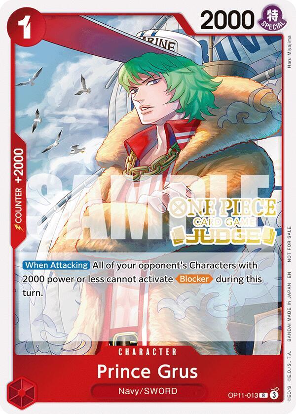 Prince Grus (Judge Pack Vol. 7) - One Piece Card Game
