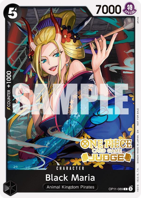 Black Maria (Judge Pack Vol. 7) - One Piece Card Game