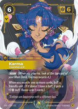 Karma - Channeler (Overnumbered) - Riftbound: League of Legends TCG
