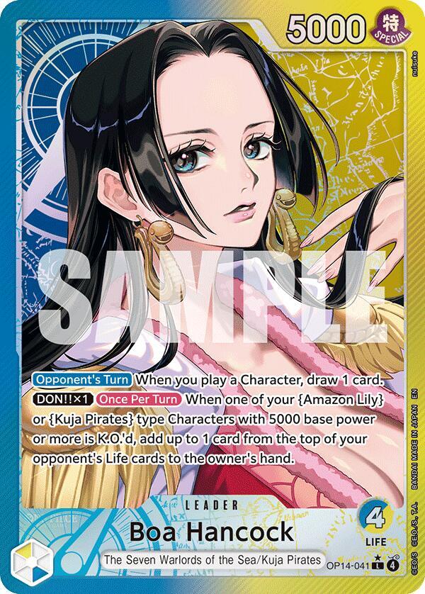Boa Hancock - OP14-041 (Alternate Art) - One Piece Card Game