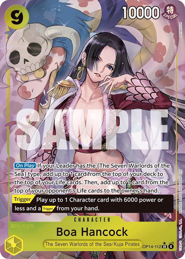 Boa Hancock - OP14-112 (Alternate Art) - One Piece Card Game