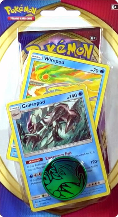 Sword & Shield Single Blister Pack [Wimpod & Golisopod] - Pokémon