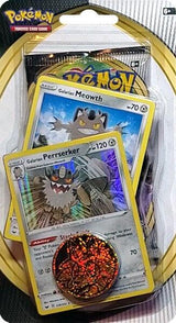 Sword & Shield Single Blister Pack [Galarian Meowth & Galarian Perrserker] - Pokémon