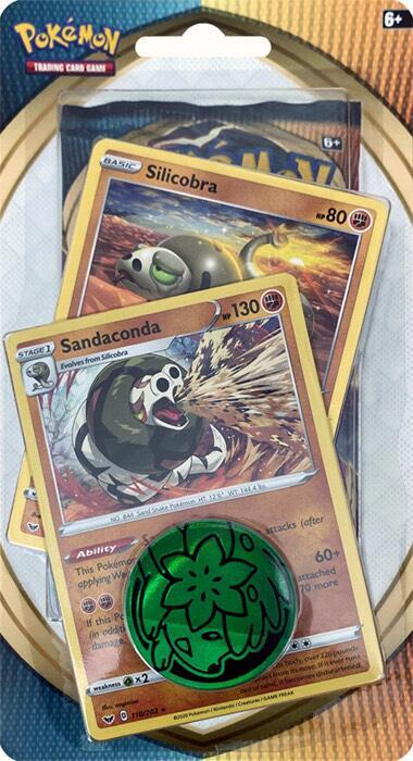 Sword & Shield Single Blister Pack [Silicobra & Sandaconda] - Pokémon