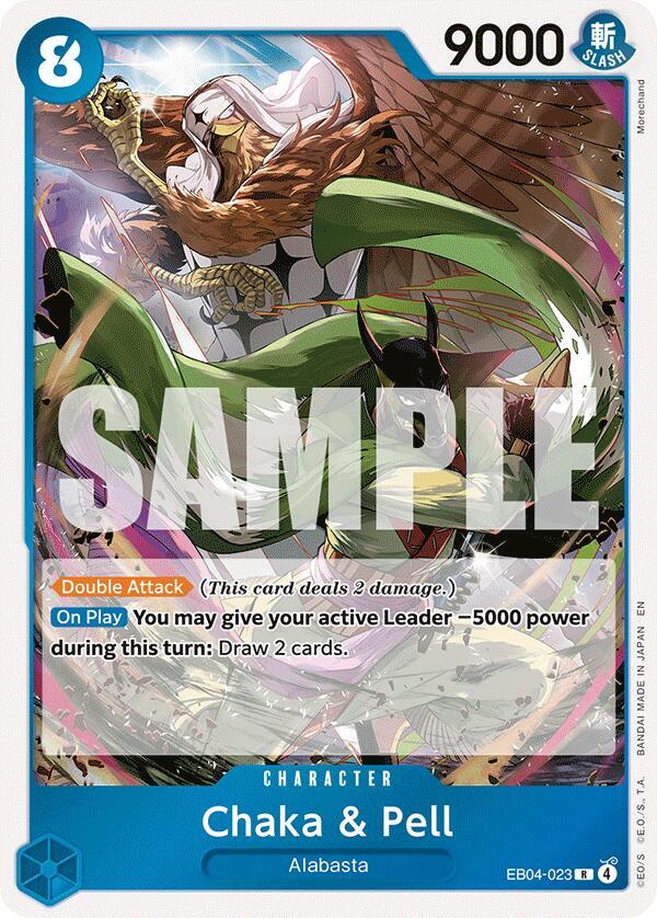 Chaka & Pell - EB04-023 - One Piece Card Game