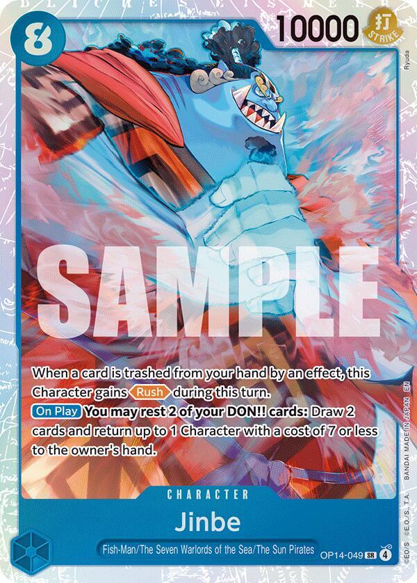 Jinbe - OP14-049 - One Piece Card Game