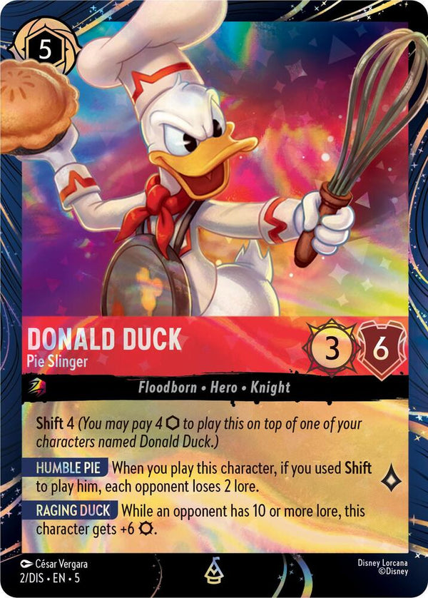 Donald Duck - Pie Slinger - Disney Lorcana