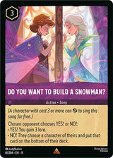 Do You Want To Build A Snowman? - Disney Lorcana