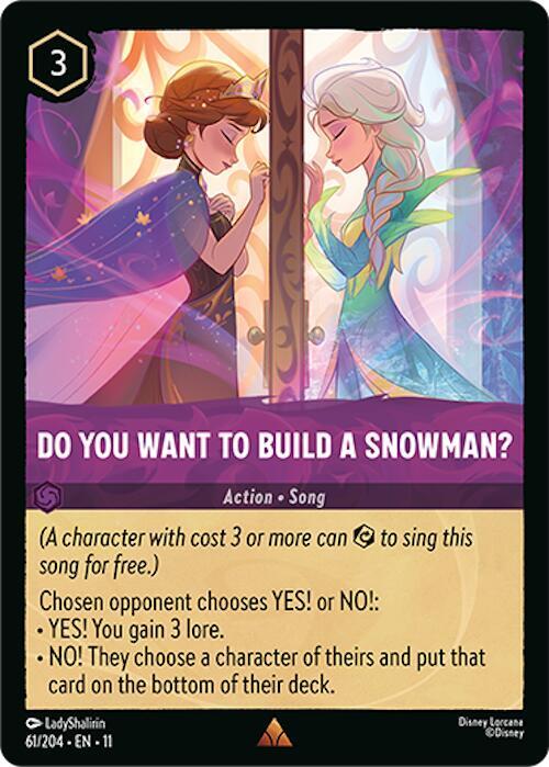 Do You Want To Build A Snowman? - Disney Lorcana