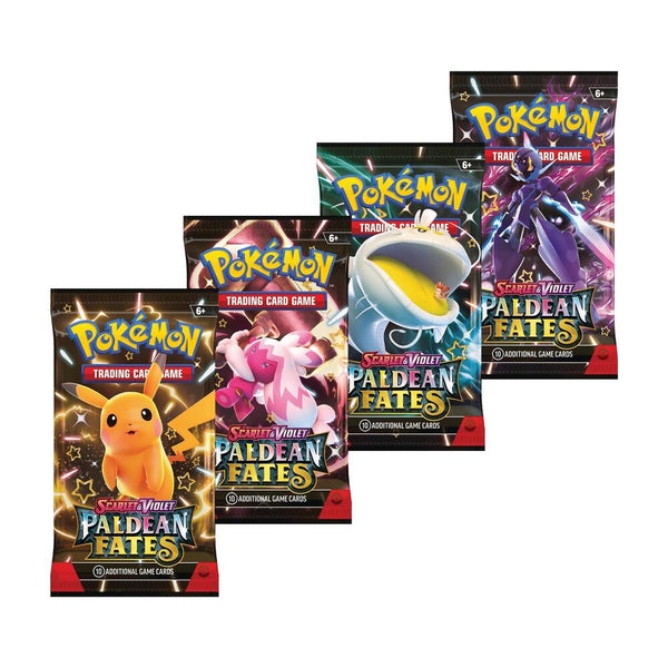 Paldean Fates Booster Pack Art Bundle [Set of 4] - Pokémon