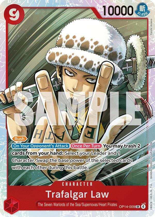 Trafalgar Law - OP14-009 - One Piece Card Game