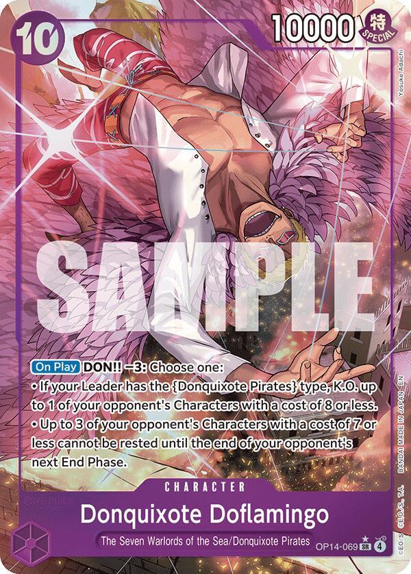 Donquixote Doflamingo - OP14-069 (Alternate Art) - One Piece Card Game