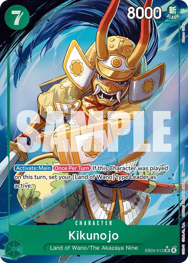 Kikunojo - EB04-012 (Alternate Art) - One Piece Card Game
