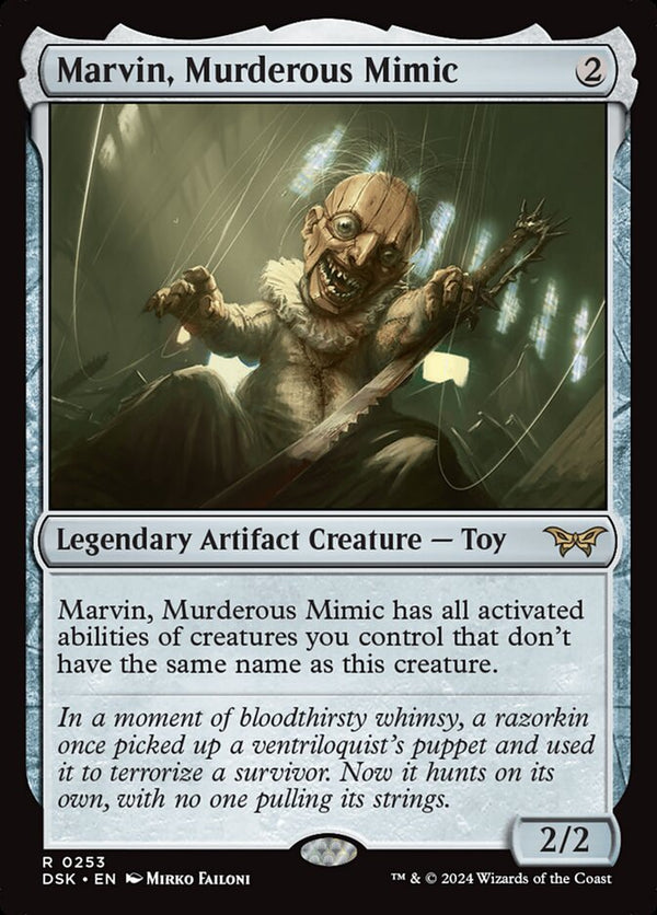 Marvin, Murderous Mimic - Magic: The Gathering