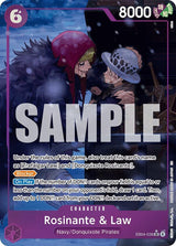 Rosinante & Law (Alternate Art) - One Piece Card Game