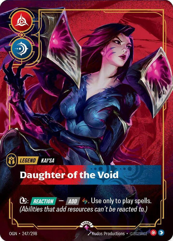 Kai'Sa - Daughter of the Void (Metal) - Riftbound: League of Legends TCG