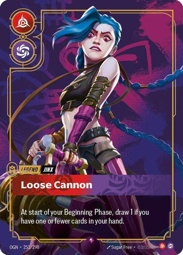 Jinx - Loose Cannon (Metal) - Riftbound: League of Legends TCG
