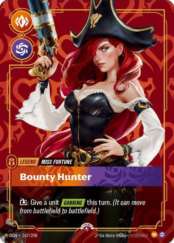 Miss Fortune - Bounty Hunter (Metal) - Riftbound: League of Legends TCG