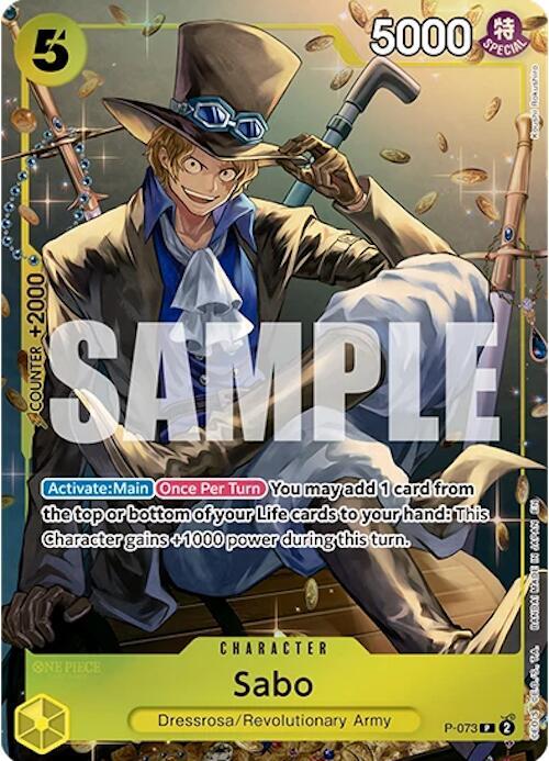 Sabo (Tin Pack Set Vol. 2) - One Piece Card Game
