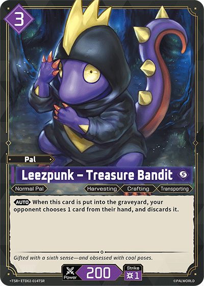 Leezpunk - Treasure Bandit (TSR) (ETD02-014TSR) - Palworld