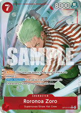 Roronoa Zoro - OP14-015 (Alternate Art) - One Piece Card Game