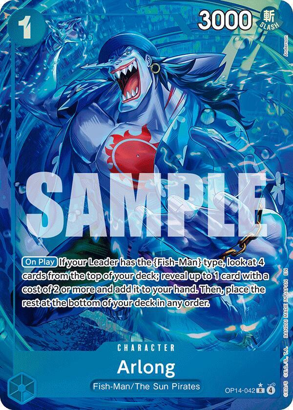 Arlong (Alternate Art) - One Piece Card Game
