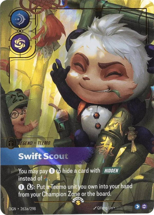 Teemo - Swift Scout (Alternate Art) - Riftbound: League of Legends TCG