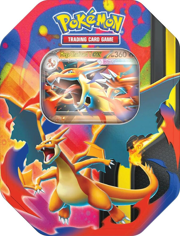 Mega Charizard Tin (Mega Charizard Y) - Pokémon
