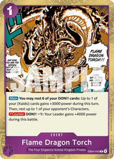 Flame Dragon Torch - One Piece Card Game