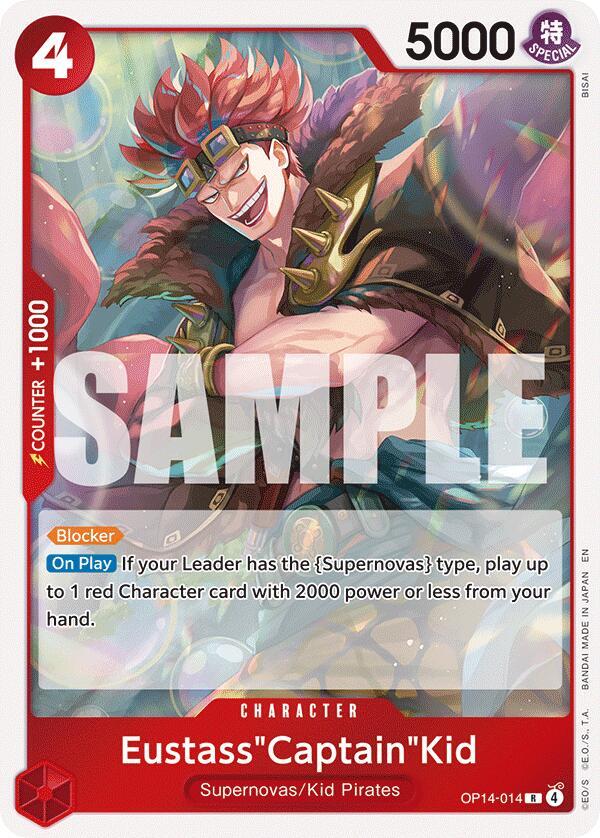 Eustass"Captain"Kid - OP14-014 - One Piece Card Game