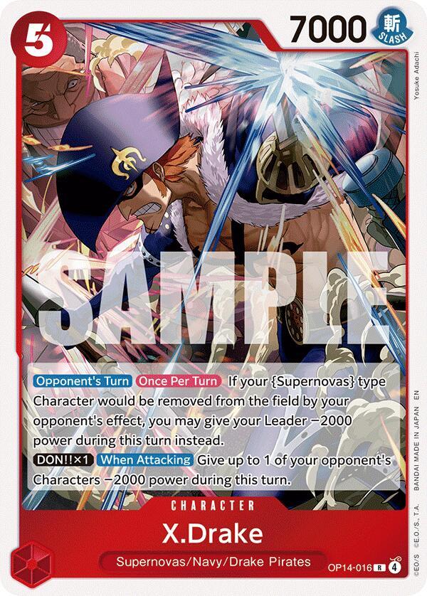 X.Drake - One Piece Card Game