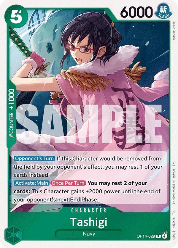 Tashigi - One Piece Card Game