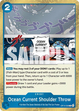 Ocean Current Shoulder Throw - One Piece Card Game