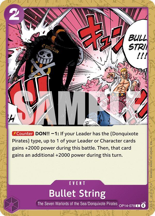 Bullet String - One Piece Card Game