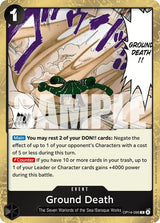 Ground Death - One Piece Card Game