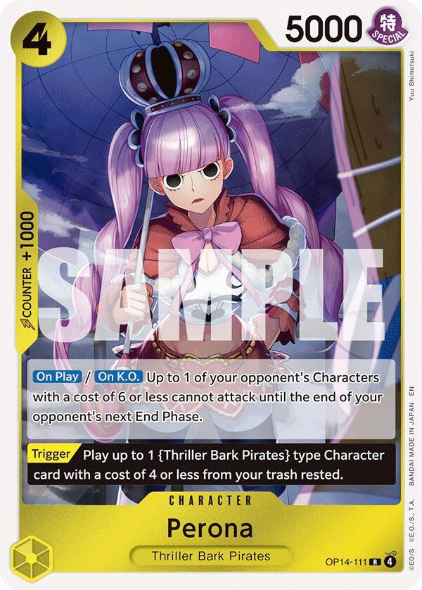 Perona - OP14-111 - One Piece Card Game