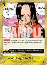 You'll Frighten Me... - One Piece Card Game