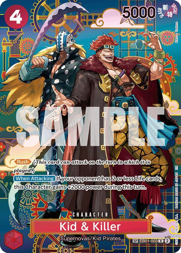 Kid & Killer - EB01-003 (SP) - One Piece Card Game