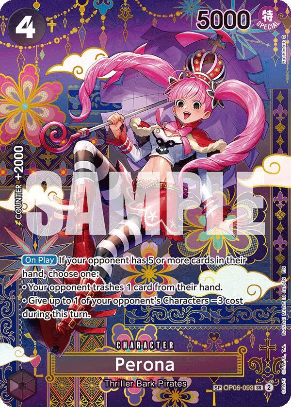 Perona - OP06-093 (SP) - One Piece Card Game
