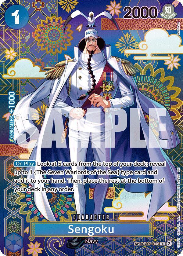 Sengoku - OP07-046 (SP) - One Piece Card Game