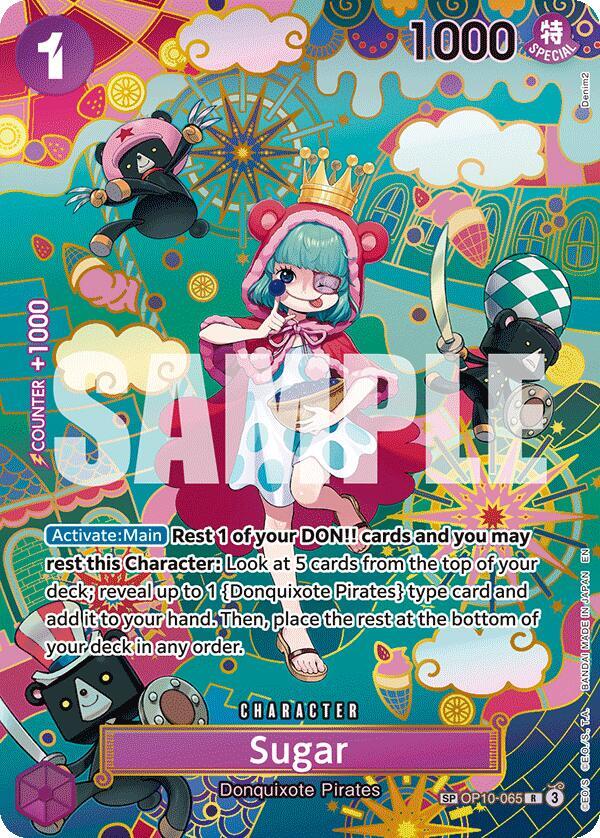 Sugar - OP10-065 (SP) - One Piece Card Game