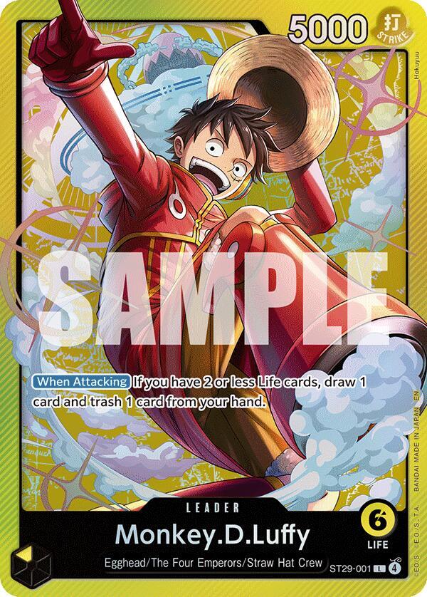 Monkey.D.Luffy (001) - One Piece Card Game
