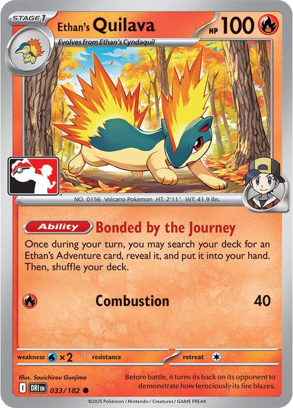 Ethan's Quilava - Pokémon